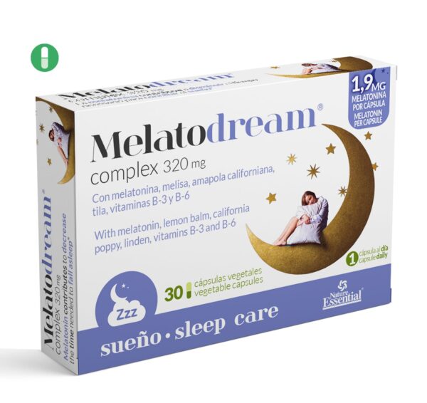 Melatodream 320 mg 30 cápsulas - Herbolario Naturalment Benidorm