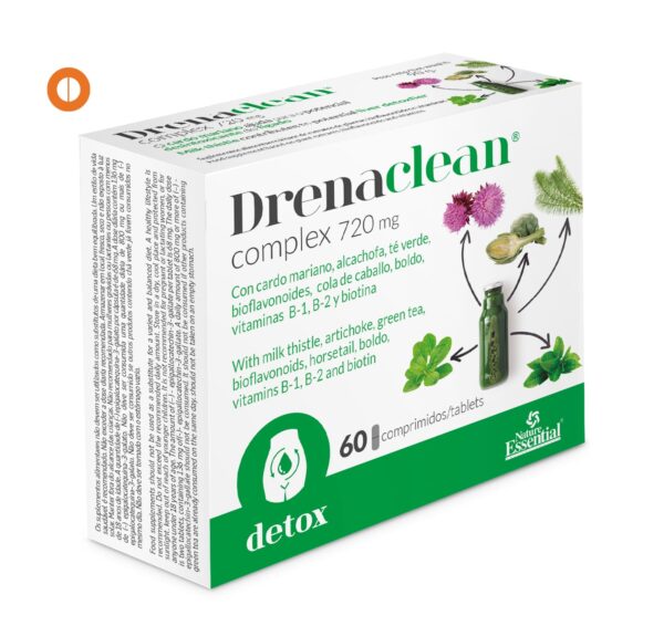 Drenaclean 720 mg 60 comprimidos