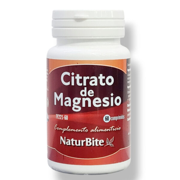 Citrato de Magnesio 60 comprimidos Naturbite