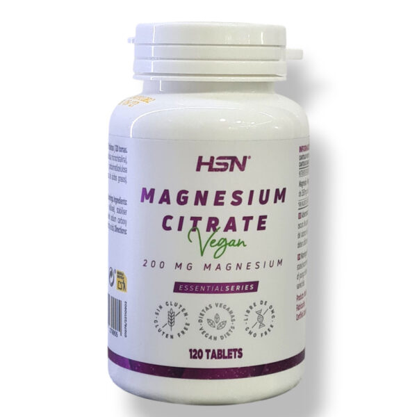 Citrato de magnesio 200mg 120 tabletas HSN