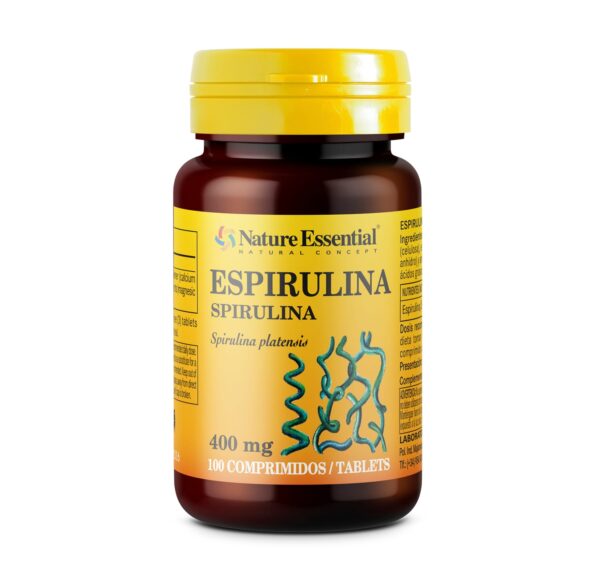 Espirulina 400 mg 100 comprimidos