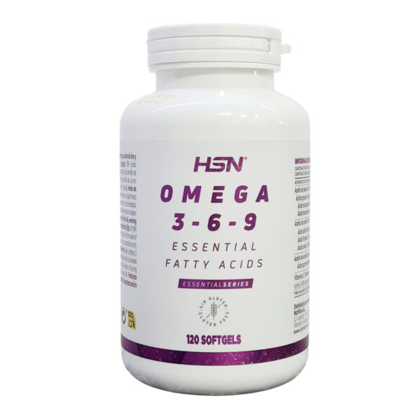 Omega 3 6 9 HSN 120 perlas sin gluten