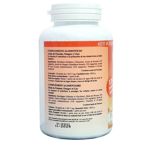 Omega 3 6 9 Plantapol 120 perlas - Imagen 3